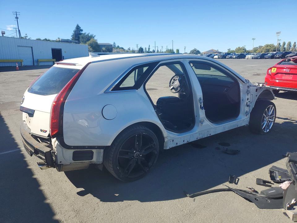 2014 Cadillac Cts-v VIN 1G6DV8EP9E0134393 COPART salvage auction — STRIPPED, CA - SALVAGE CERTIFICATE, sold $10,200 on 2026-07-31 (photo 3)