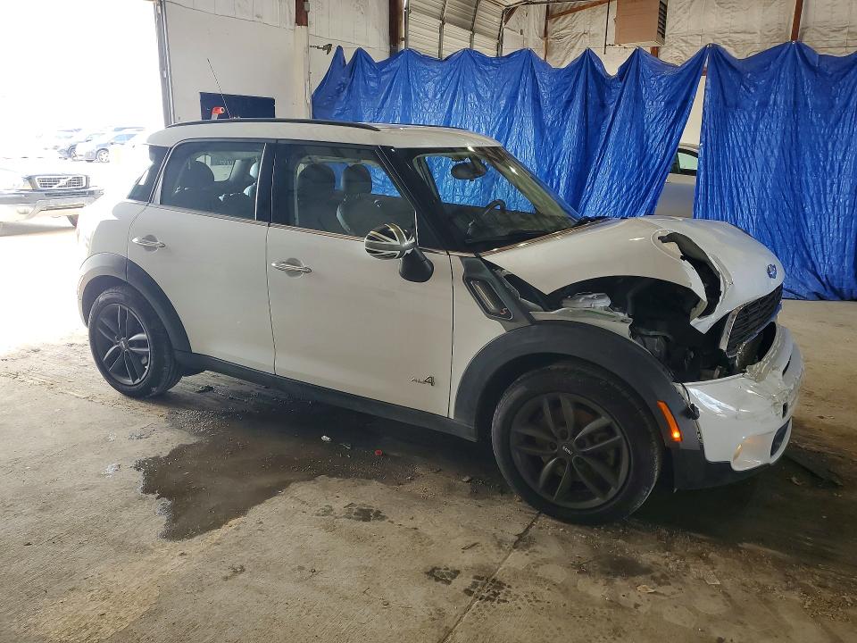 2013 Mini Cooper VIN WMWZC5C53DWP32237 COPART salvage auction — FRONT END, Ky - Cert Of Title-Salvage, sold $1,300 on 2026-08-17 (photo 4)