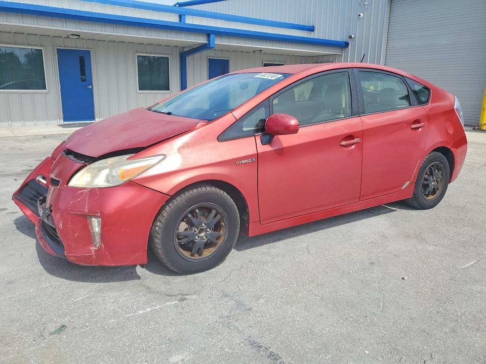 2013 Toyota Prius VIN JTDKN3DU6D1726292 COPART salvage auction — FRONT END, FL - CERTIFICATE OF TITLE, sold $1,300 on 2026-07-29 (photo 1)