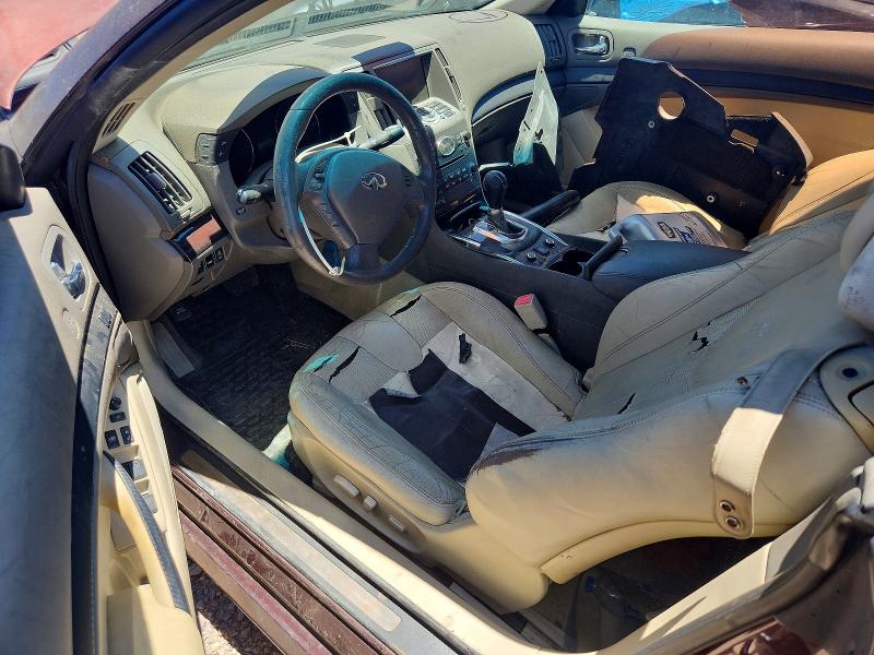 2010 Infiniti G37 VIN JN1CV6FEXAM354870 COPART salvage auction — UNDERCARRIAGE, AZ - CERT OF TITLE - SALVAGE, sold $275 on 2026-07-10 (photo 7)