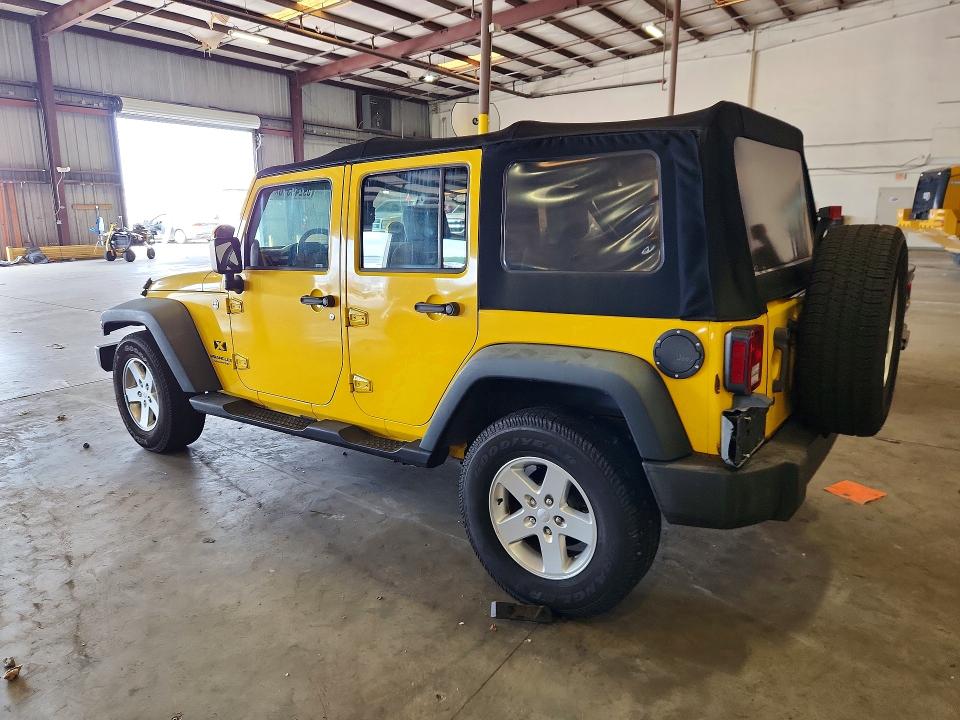 2008 Jeep Wrangler unlimited VIN 1J4GA39178L557873 COPART salvage auction — SIDE, Fl - Cert Of Title Slvg Rebuildable, sold $15 on 2026-07-27 (photo 2)