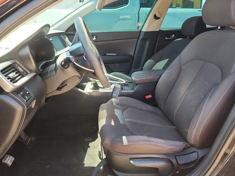 2020 Kia Optima VIN 5XXGT4L3XLG399666 COPART salvage auction — FRONT END, Nm - Certificate Of Title, sold $175 on 2026-07-28 (photo 7)