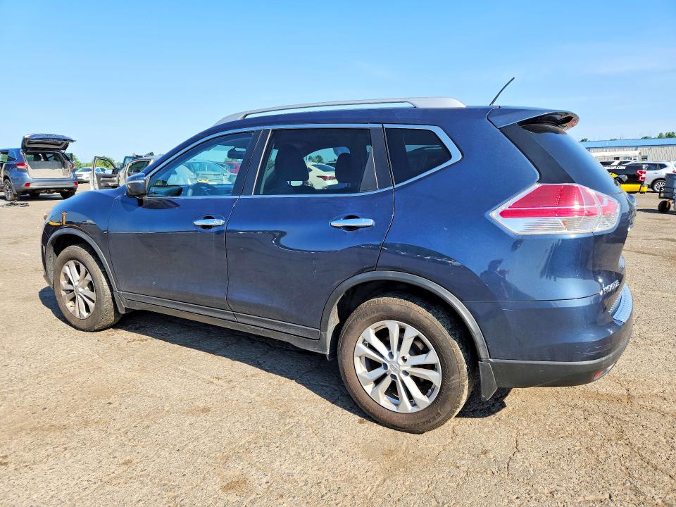 2015 Nissan Rogue VIN KNMAT2MV7FP535257 COPART salvage auction — MINOR DENT/SCRATCHES, PA - CERT OF TITLE, sold $175 on 2026-07-24 (photo 2)