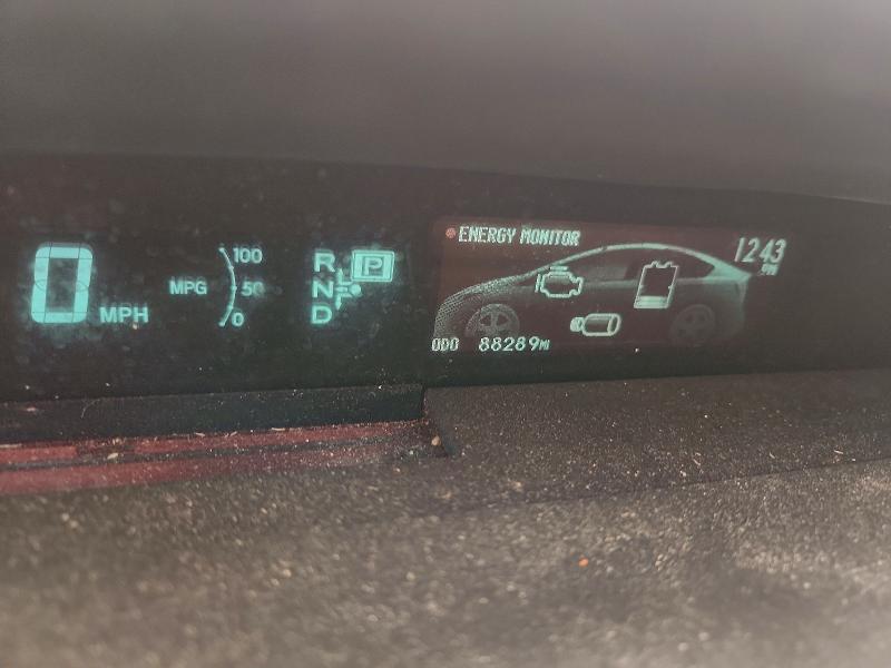 2014 Toyota Prius VIN JTDKN3DU6E1789653 COPART salvage auction — REAR END, NH - CERT OF TITLE-REBUILT VEHICLE, sold $2,950 on 2026-07-23 (photo 9)