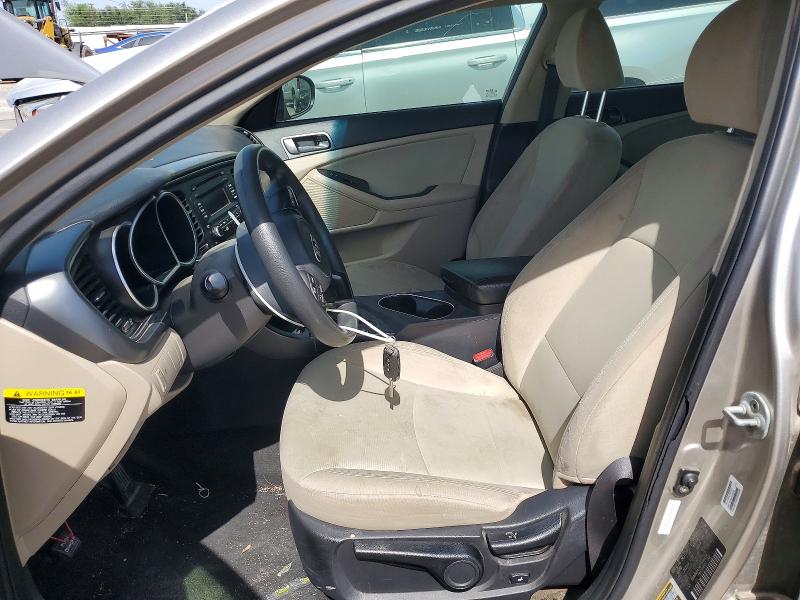 2015 Kia Optima VIN KNAGM4A74F5556424 COPART salvage auction — MINOR DENT/SCRATCHES, Tx - Cert Of Title-Rebuilt Salvage, sold $1,250 on 2026-07-27 (photo 7)