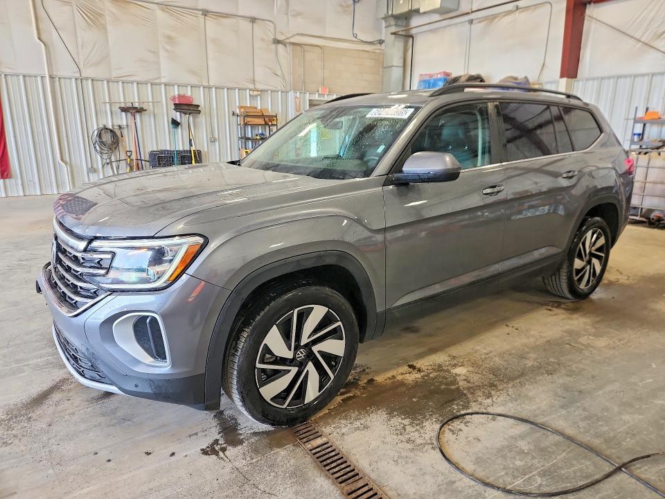 2025 Volkswagen Atlas VIN 1V2HR2CA2SC518782 COPART salvage auction — FRONT END, IN - CERTIFICATE OF TITLE (P), sold $13,800 on 2026-07-20 (photo 1)