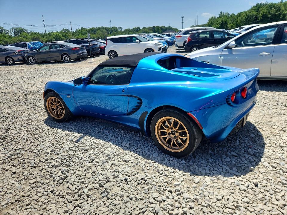 2006 Lotus Elise VIN SCCPC11126HL30539 COPART salvage auction — REAR END, MA - CERT OF TITLE-RECONSTRCTD COLL, sold $19,900 on 2026-07-08 (photo 2)