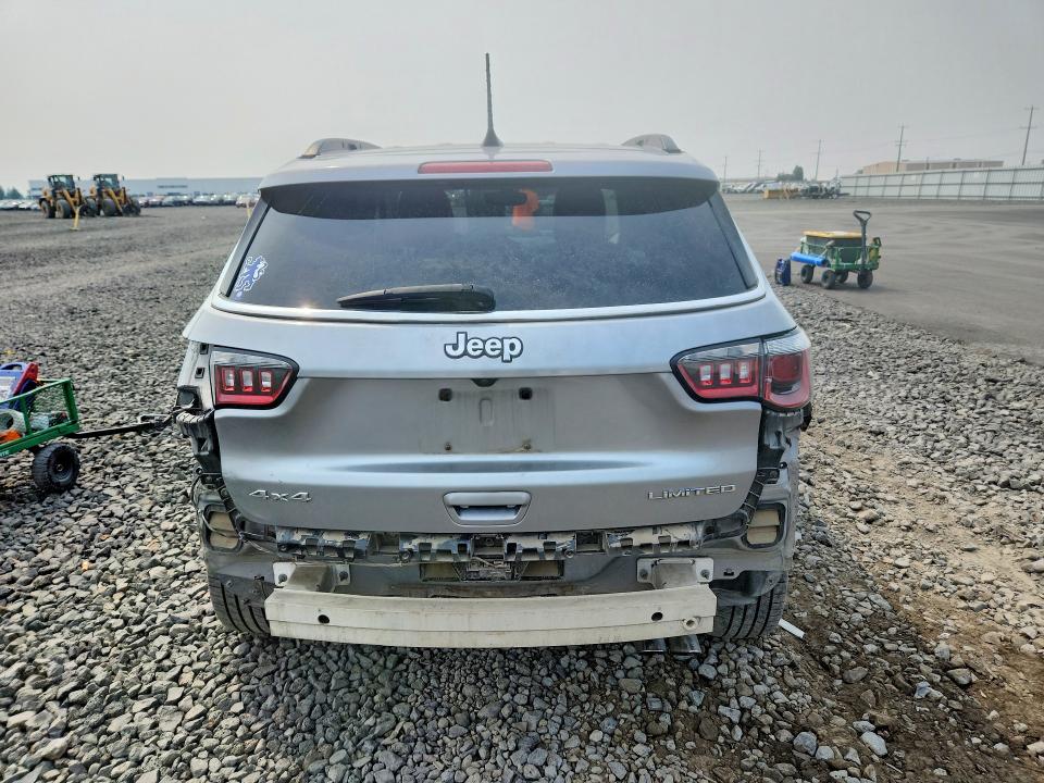2019 Jeep Compass VIN 3C4NJDCB7KT753411 COPART salvage auction — REAR END, WA - CERT OF OWNERSHIP-REBUILT, sold $1,850 on 2026-08-26 (photo 6)