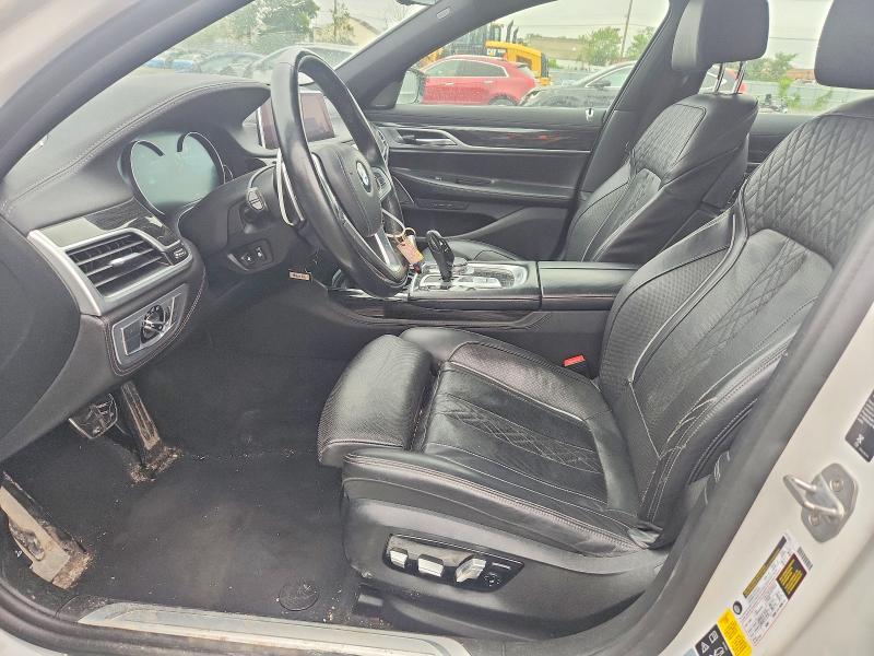 2019 BMW 7er VIN WBA7F2C55KB240004 COPART salvage auction — MECHANICAL, Ny - Mv-907A Salvage Certificate, sold $7,100 on 2026-08-06 (photo 7)