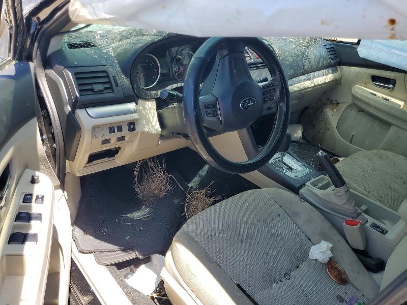 2014 Subaru Xv VIN JF2GPAWC6E8321469 COPART salvage auction — ROLLOVER, Ca - Salvage Certificate, sold $500 on 2026-07-31 (photo 8)