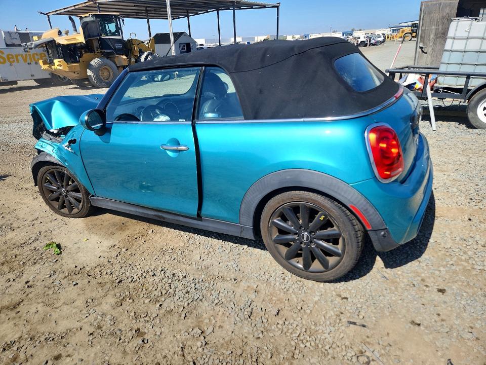 2018 Mini Cooper VIN WMWWG9C59J3E39120 COPART salvage auction — FRONT END, Ca - Salvage Certificate, sold $325 on 2026-07-31 (photo 2)