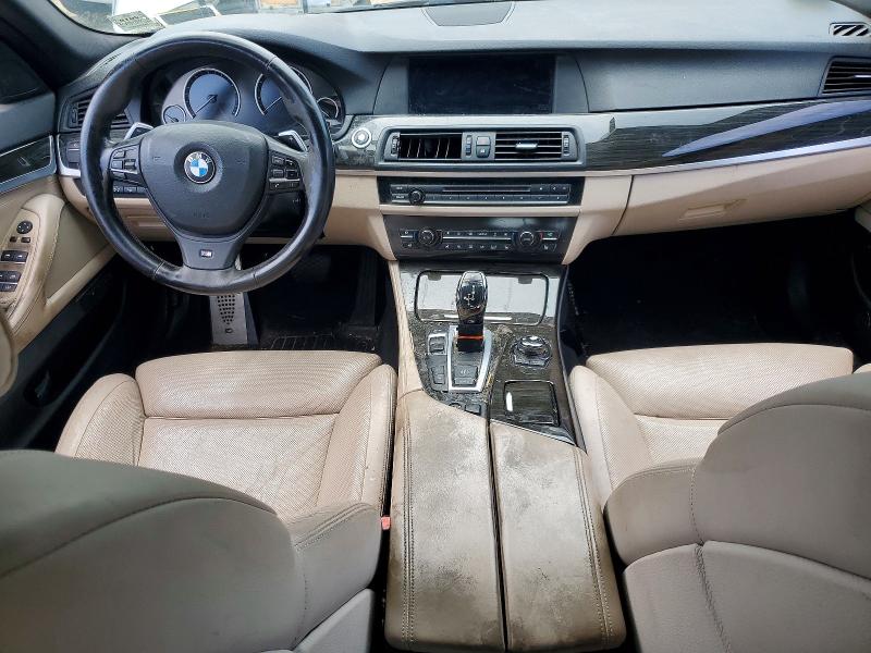 2013 BMW 5er VIN WBAFR9C59DDX80569 COPART salvage auction — MECHANICAL, De - Certificate Of Title, sold $225 on 2026-07-28 (photo 8)