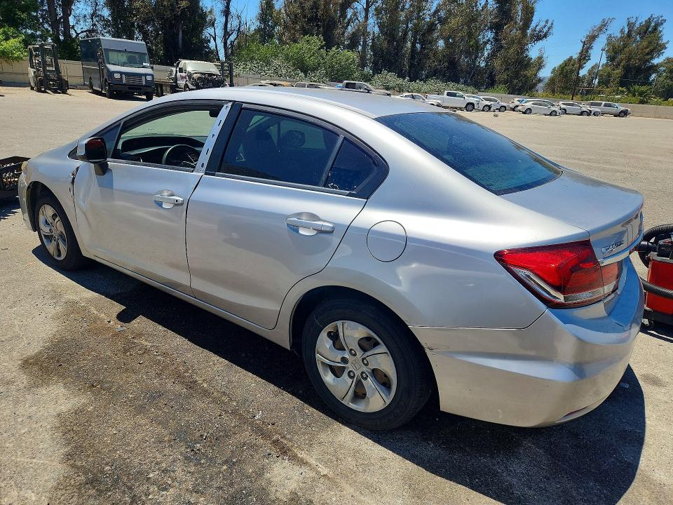 2013 Honda VIN 19XFB2F54DE289870 COPART salvage auction — SIDE, Salvage Title, sold $1,300 on 2026-07-24 (photo 2)