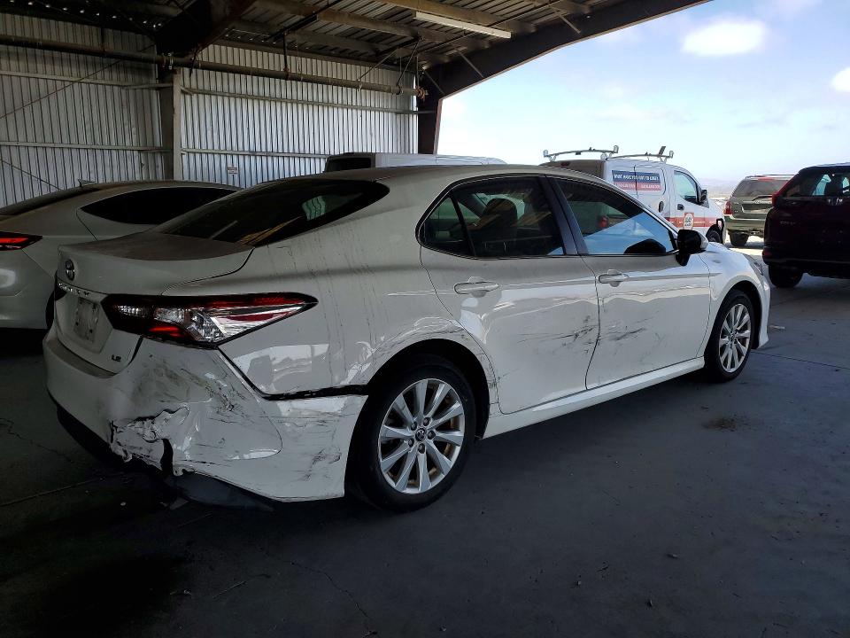 2018 Toyota Camry VIN JTNB11HK1J3038978 COPART salvage auction — REAR END, Ca - Salvage Certificate, sold $225 on 2026-07-23 (photo 3)