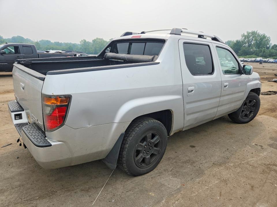 2008 Honda Ridgeline VIN 2HJYK16498H525462 COPART salvage auction — REAR END, Ct - Certificate Of Title, sold $575 on 2026-07-31 (photo 3)