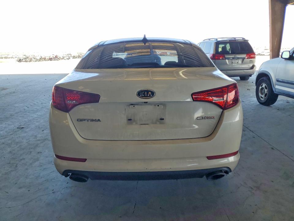 2011 Kia Optima VIN KNAGN4A78B5063661 COPART salvage auction — FRONT END, CA - SALVAGE CERTIFICATE, sold $675 on 2026-07-13 (photo 6)
