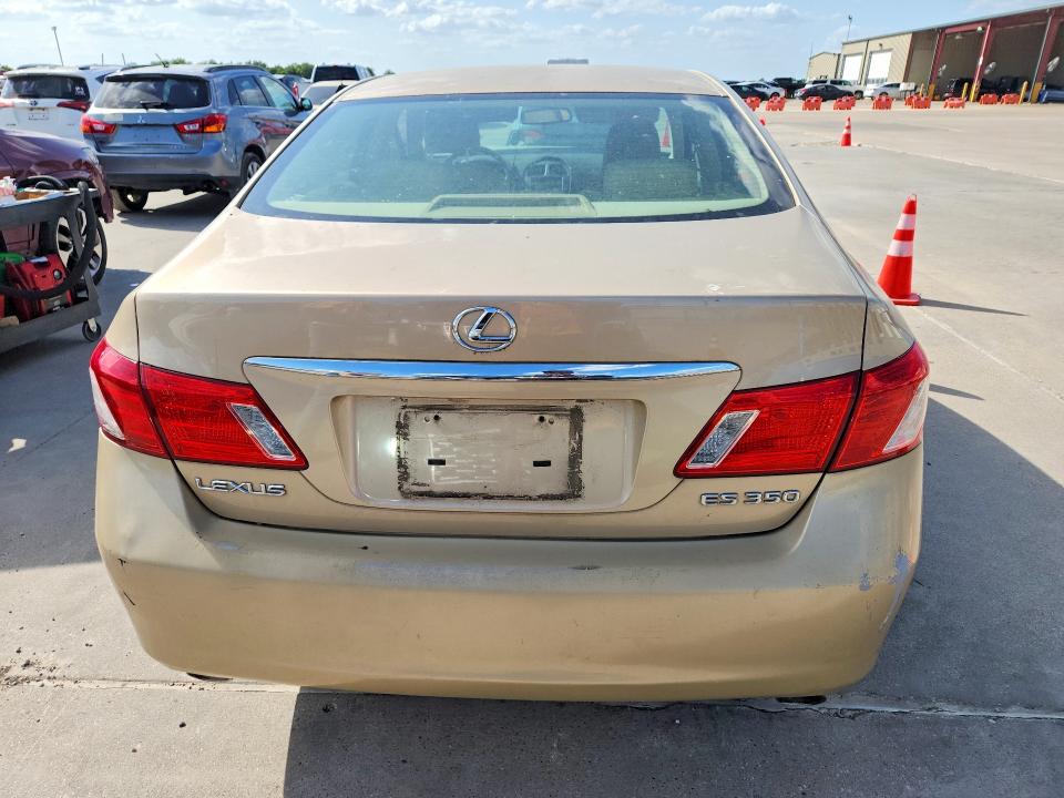 2007 Lexus ES VIN JTHBJ46G572129155 COPART salvage auction — FRONT END, MT - CERT OF TITLE-REBUILT SALVAGE, sold $175 on 2026-07-23 (photo 6)