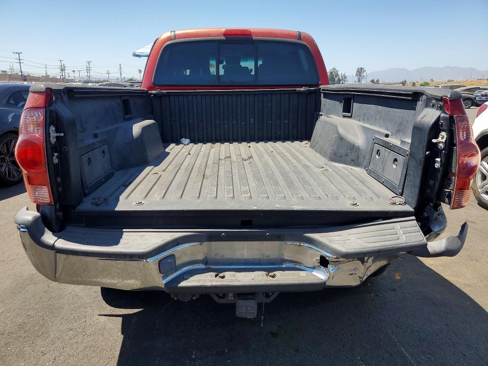 2006 Toyota Tacoma VIN 5TEKU72NX6Z287001 COPART salvage auction — FRONT END, CA - ACQ BOS - POST SALE - SALVAGE, sold $1,700 on 2026-07-15 (photo 6)