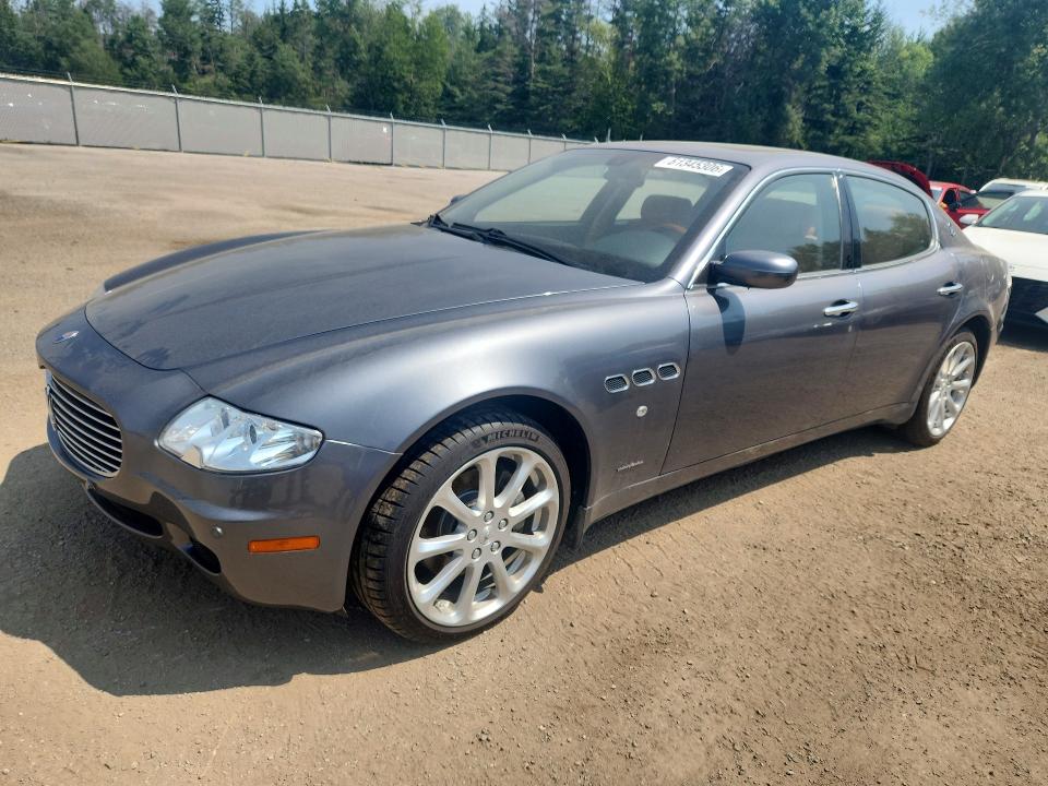 2006 Maserati Quattroporte VIN ZAMCE39A460024365 COPART salvage auction — MECHANICAL, On - Permit No Brand - Unfit, sold $525 on 2026-07-30 (photo 1)