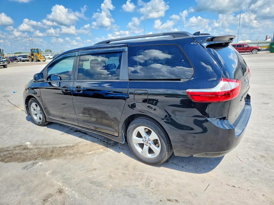 2018 Toyota Sienna VIN 5TDKZ3DC7JS959852 COPART salvage auction — WATER/FLOOD, OK - CERT OF TITLE-SALVAGE FLOOD, sold $175 on 2026-07-29 (photo 2)