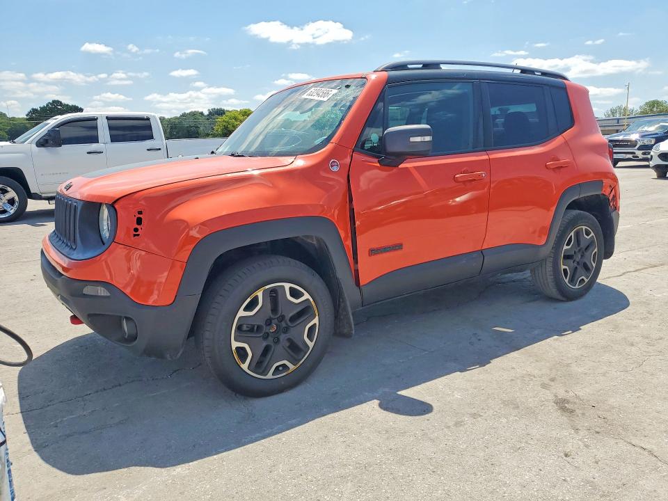2015 Jeep Renegade VIN ZACCJBCT5FPC01228 COPART salvage auction — FRONT END, Oh - Certificate Of Title, sold $1,550 on 2026-08-17 (photo 1)