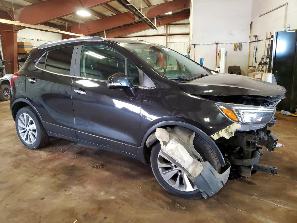 2017 Buick Encore VIN KL4CJFSB4HB003313 COPART salvage auction — FRONT END, Mi - Certificate Of Title, sold $350 on 2026-07-31 (photo 4)