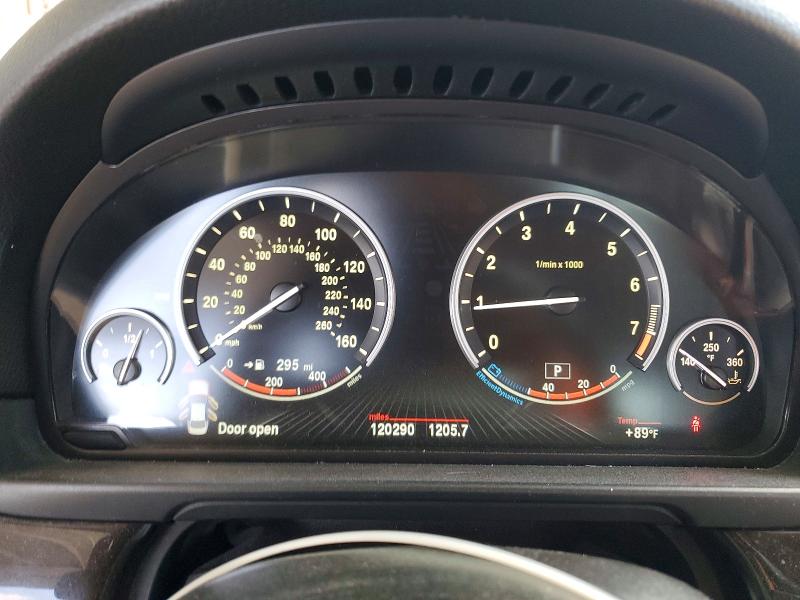 2014 BMW 5er VIN WBA5A5C51ED500267 COPART salvage auction — FRONT END, Fl - Cert Of Title Slvg Rebuildable, sold $1,400 on 2026-07-22 (photo 9)