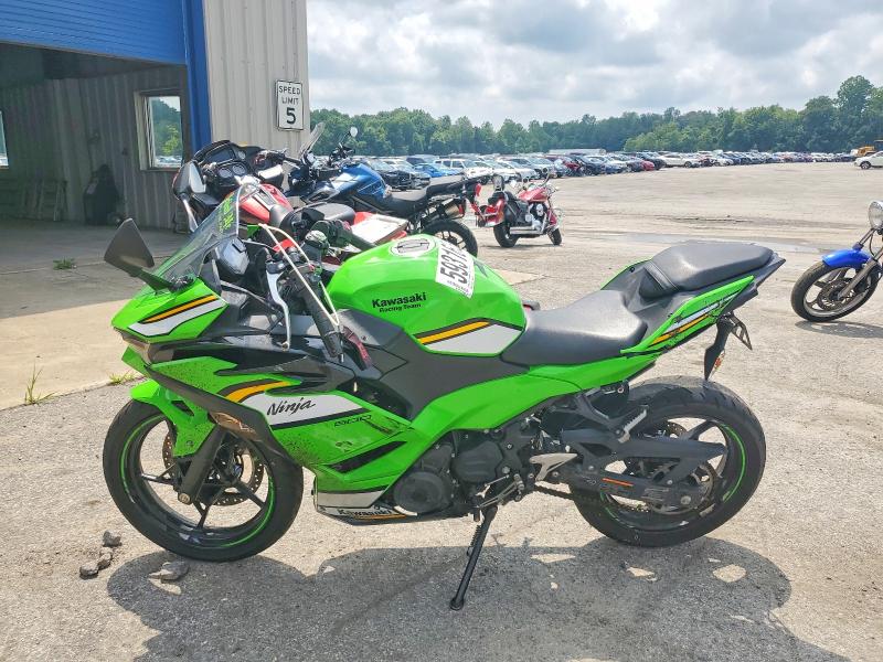 2025 Kawasaki Ex VIN ML5EXGH18SDA39841 COPART salvage auction — FRONT END, Pa - Certificate Of Salvage, sold $2,050 on 2026-07-23 (photo 3)