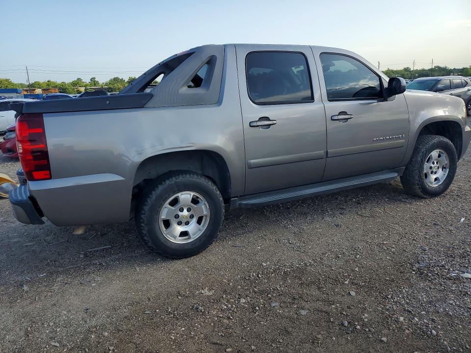 2007 Chevrolet Avalanche VIN 3GNFK12387G239729 COPART salvage auction — MECHANICAL, Tx - Certificate Of Title, sold $1,200 on 2026-07-24 (photo 3)