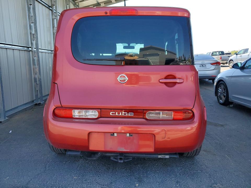 2009 Nissan Cube VIN JN8AZ28R99T125149 COPART salvage auction — FRONT END, CA - SALVAGE CERTIFICATE, sold $625 on 2026-07-16 (photo 6)