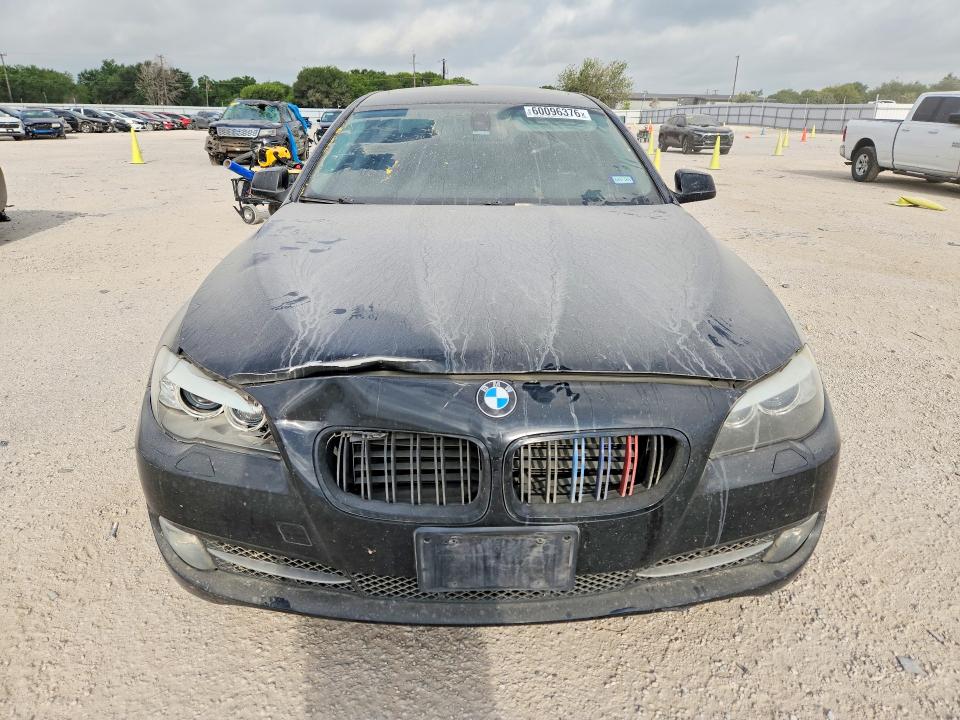 2011 BMW 5 series VIN WBAFR7C56BC802101 COPART salvage auction — FRONT END, TX - SALVAGE VEHICLE TITLE (P), sold $10 on 2026-07-16 (photo 5)