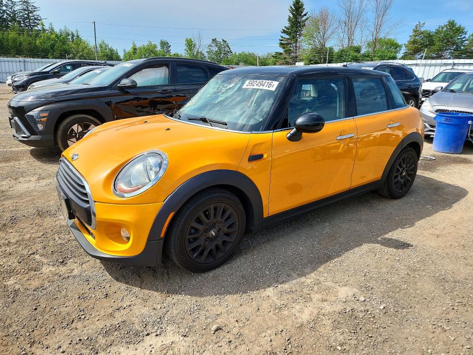 2017 Mini Cooper VIN WMWXU1C35H2F78321 COPART salvage auction — FRONT END, ON - PERMIT NO BRAND - UNFIT, sold $2,050 on 2026-07-28 (photo 1)