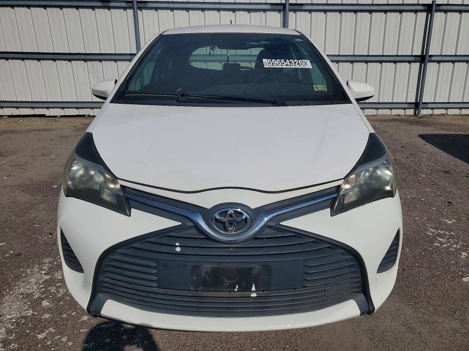 2015 Toyota Yaris VIN VNKJTUD3XFA021987 COPART salvage auction — REAR END, Va - Certificate Of Title, sold $1,250 on 2026-07-16 (photo 5)