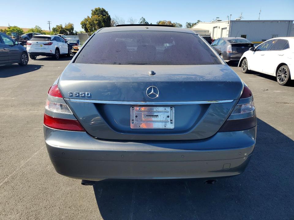 2007 Mercedes-benz S-klasse VIN WDDNG71X87A014986 COPART salvage auction — FRONT END, CA - SALVAGE CERTIFICATE, sold $400 on 2026-08-05 (photo 6)