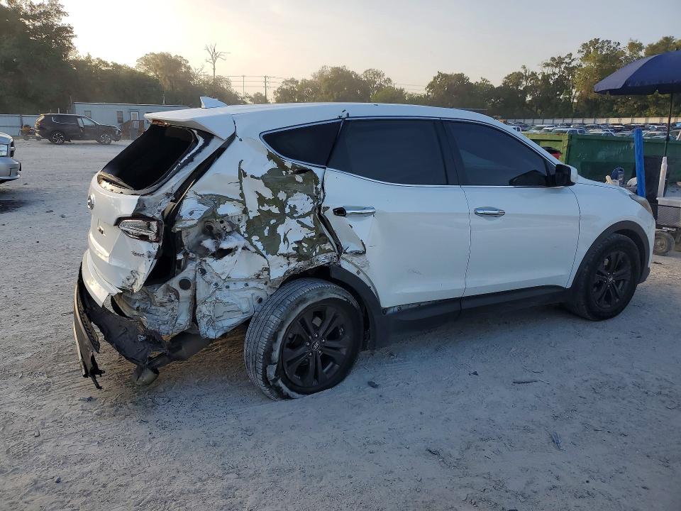 2013 Hyundai Santa fe VIN 5XYZT3LB3DG113518 COPART salvage auction — REAR END, Fl - Cert Of Title Slvg Rebuildable, sold $250 on 2026-07-28 (photo 3)