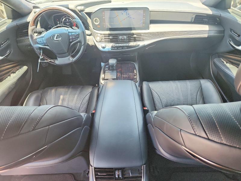 2022 Lexus Ls 500 VIN JTHD51FF5N5017163 COPART salvage auction — FRONT END, TX - SALVAGE VEHICLE TITLE (P), sold $27,000 on 2026-07-27 (photo 8)