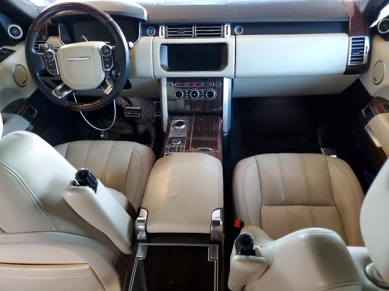 2017 Land rover RANGE ROVER VIN SALGS5FE1HA351149 COPART salvage auction — SIDE, Ca - Salvage Certificate, sold $5,600 on 2026-07-27 (photo 8)