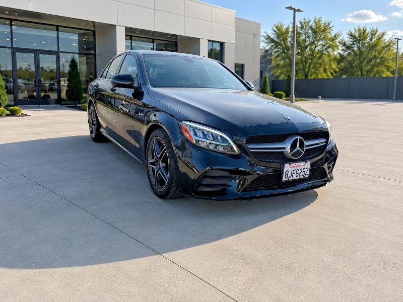 2019 Mercedes-benz C-klasse amg VIN 55SWF6EB5KU309083 — COPART salvage auction photo