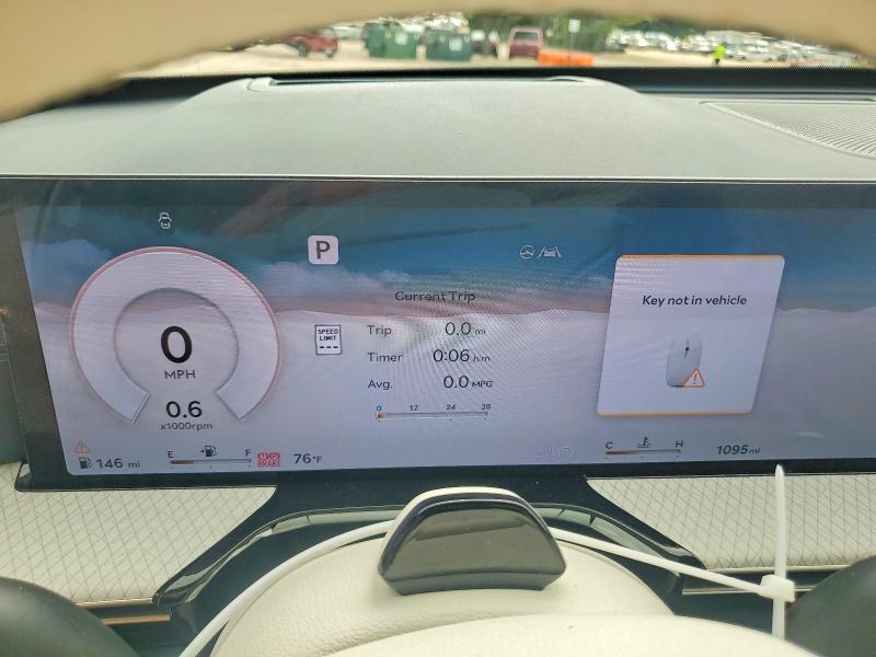 2026 Genesis Gv80 VIN KMUHEESC4TU314768 COPART salvage auction — NORMAL WEAR, Mn - Dealer Only Salvage Title, sold $29,000 on 2026-07-31 (photo 9)