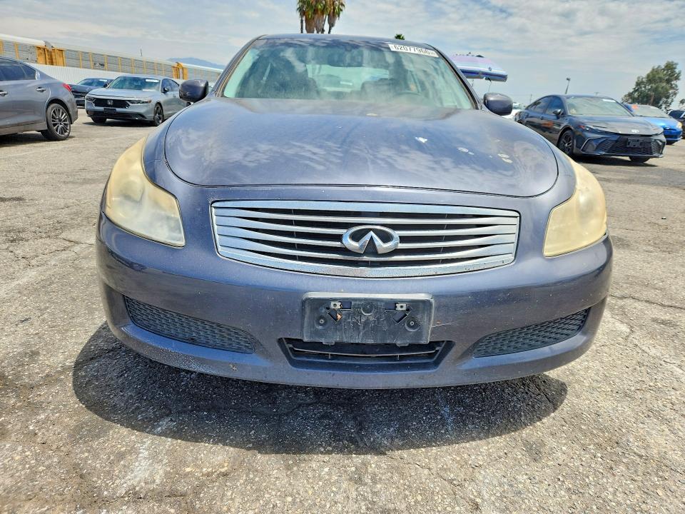 2008 Infiniti G35 VIN JNKBV61E38M203510 COPART salvage auction — MINOR DENT/SCRATCHES, Ca - Dis/Dlr/Exp Only Clean Title, sold $475 on 2026-07-31 (photo 5)