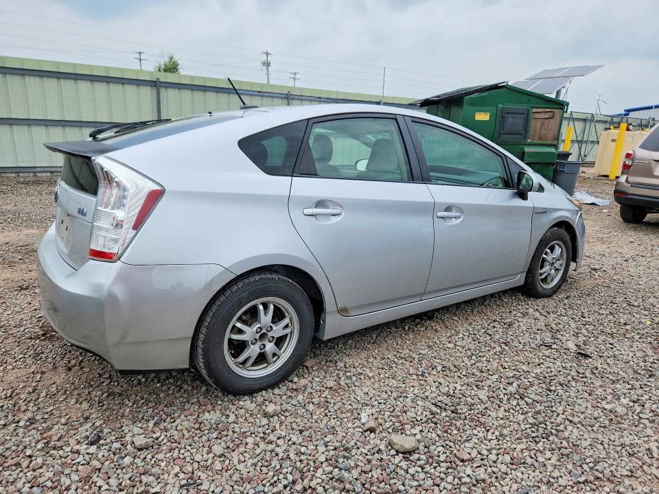 2011 Toyota Prius VIN JTDKN3DUXB1384455 COPART salvage auction — FRONT END, Ny - Certificate Of Title, sold $1,550 on 2026-07-27 (photo 3)