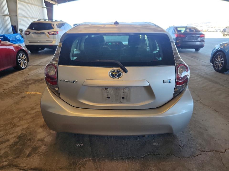 2013 Toyota Prius VIN JTDKDTB31D1539880 COPART salvage auction — FRONT END, Ca - Salvage Certificate, sold $3,350 on 2026-07-16 (photo 6)