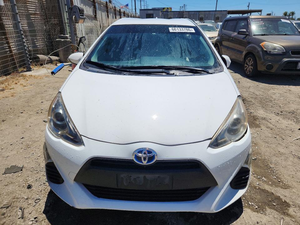 2016 Toyota VIN JTDKDTB36G1127166 COPART salvage auction — REAR END, Ca - Dis/Dlr/Exp Only Clean Title, sold $875 on 2026-07-27 (photo 5)