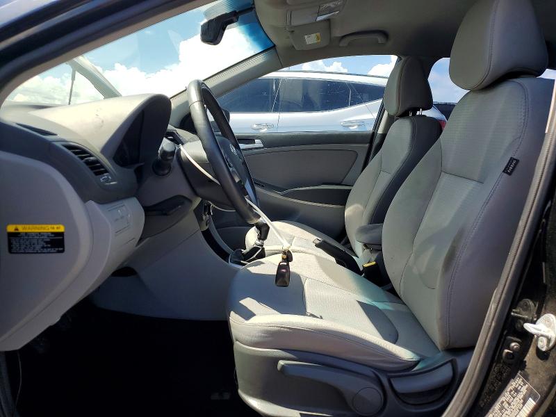 2015 Hyundai Accent VIN KMHCU5AE0FU234158 COPART salvage auction — FRONT END, Fl - Cert Of Title Slvg Rebuildable, sold $950 on 2026-07-09 (photo 7)
