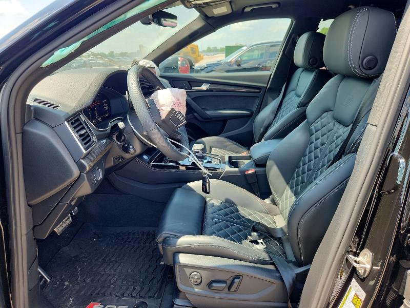 2025 Audi Sq5 VIN WA1B4AFY3S2053518 COPART salvage auction — FRONT END, Mo - Salvage Certificate Of Title, sold $16,100 on 2026-08-21 (photo 7)