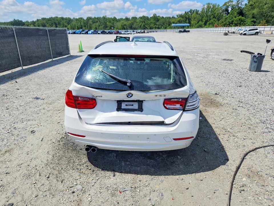2015 BMW 3er VIN WBA3G7C55FK481317 COPART salvage auction — REAR END, Sc - Cert Of Title-Salvage, sold $1,700 on 2026-08-17 (photo 6)
