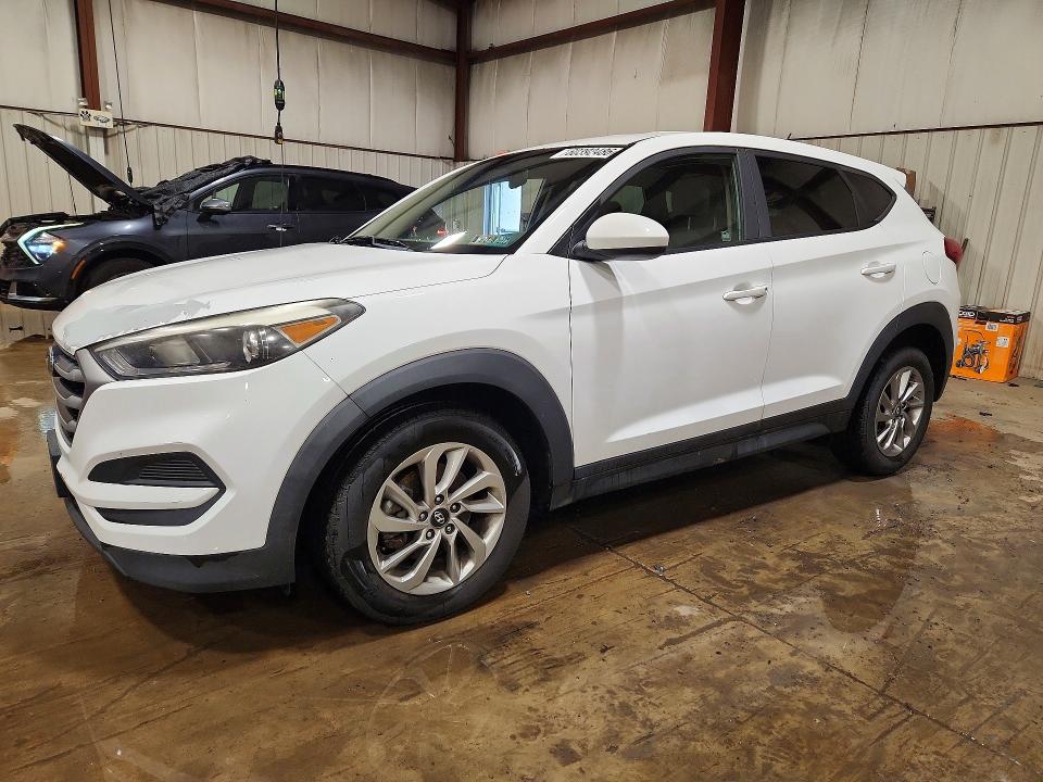 2018 Hyundai Tucson VIN KM8J2CA44JU651042 COPART salvage auction — FRONT END, Pa - Certificate Of Salvage, sold $3,600 on 2026-07-31 (photo 1)