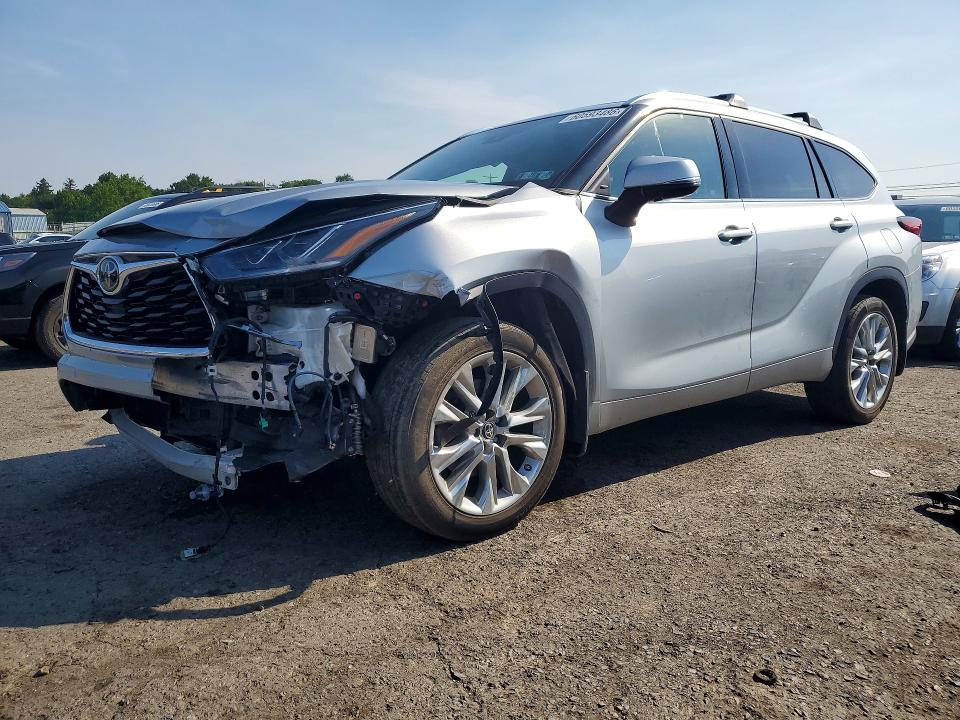 2020 Toyota Highlander VIN 5TDDZRBH4LS009946 COPART salvage auction — FRONT END, PA - CERTIFICATE OF SALVAGE, sold $8,000 on 2026-07-28 (photo 1)