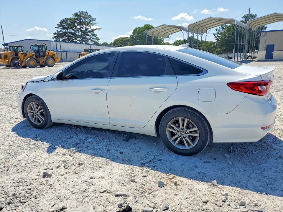 2016 Hyundai Sonata VIN 5NPE24AF8GH262209 COPART salvage auction — FRONT END, Ga - Cert Of Title-Salvage, sold $1,700 on 2026-07-27 (photo 2)