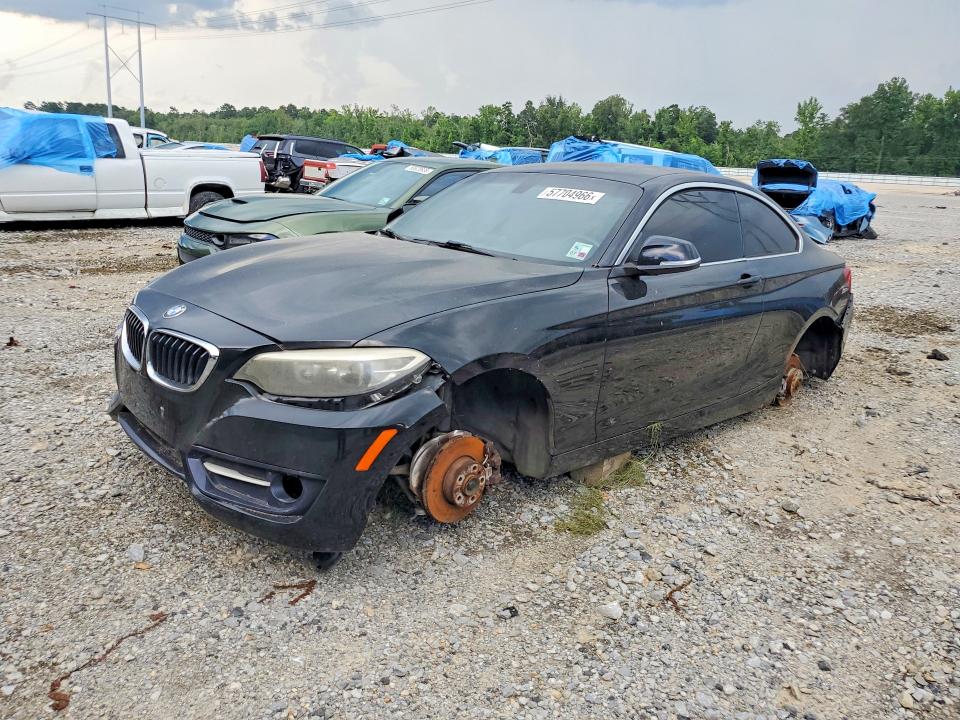2015 BMW VIN WBA1F5C59FV256394 COPART salvage auction — VANDALISM, Az - Cert Of Title - Salvage, sold $525 on 2026-07-14 (photo 1)